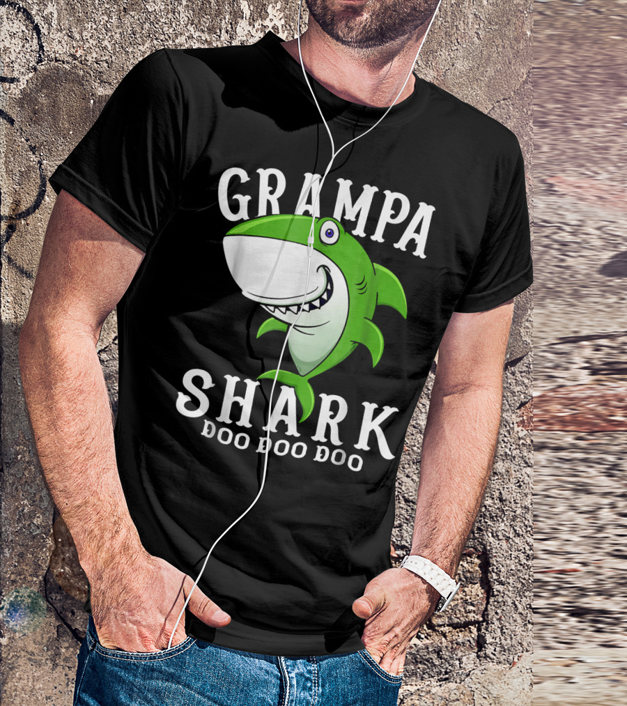Grampa Shark Doo Doo Doo T-Shirt