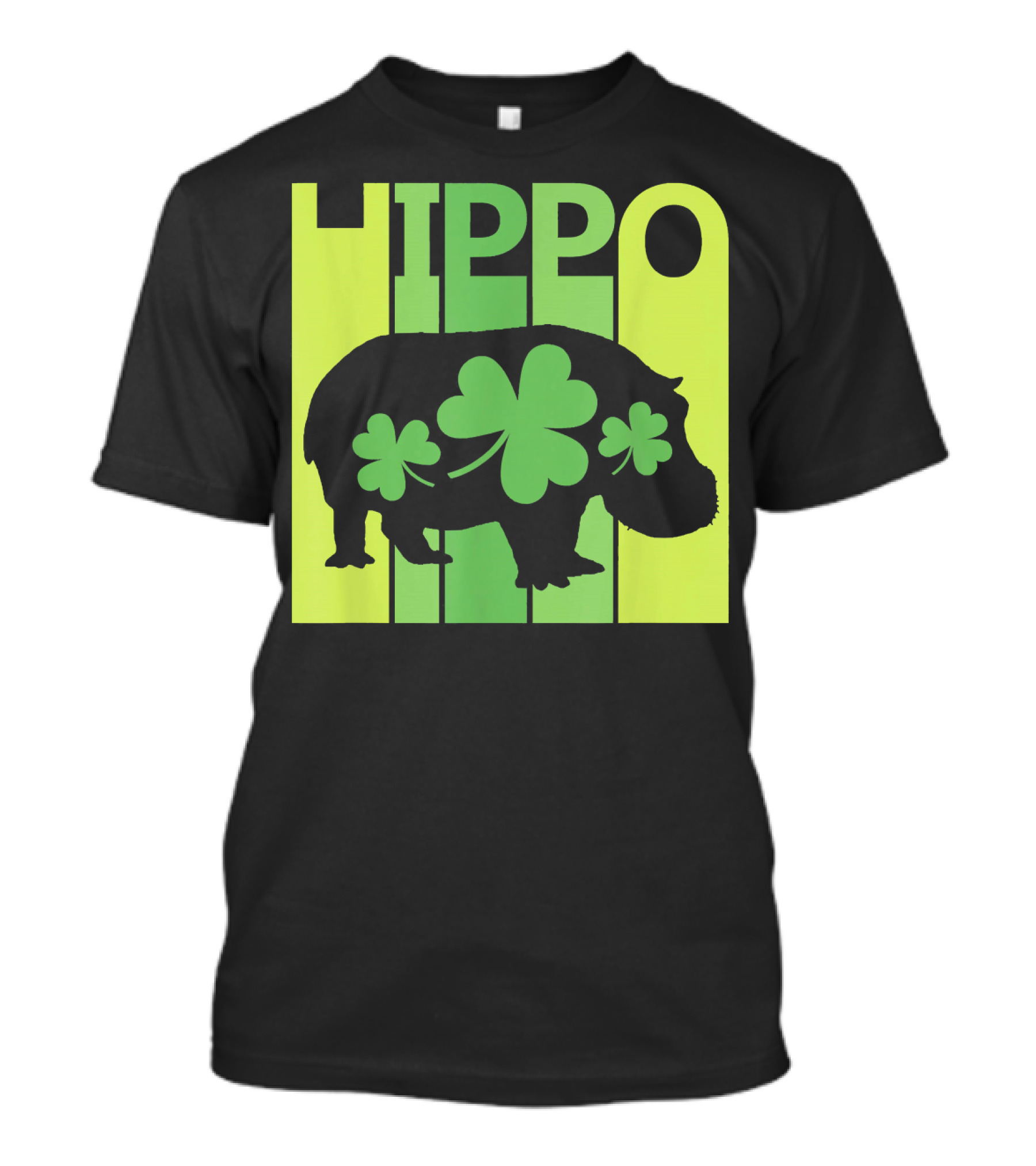 Lucky Hippo Clover T-Shirt