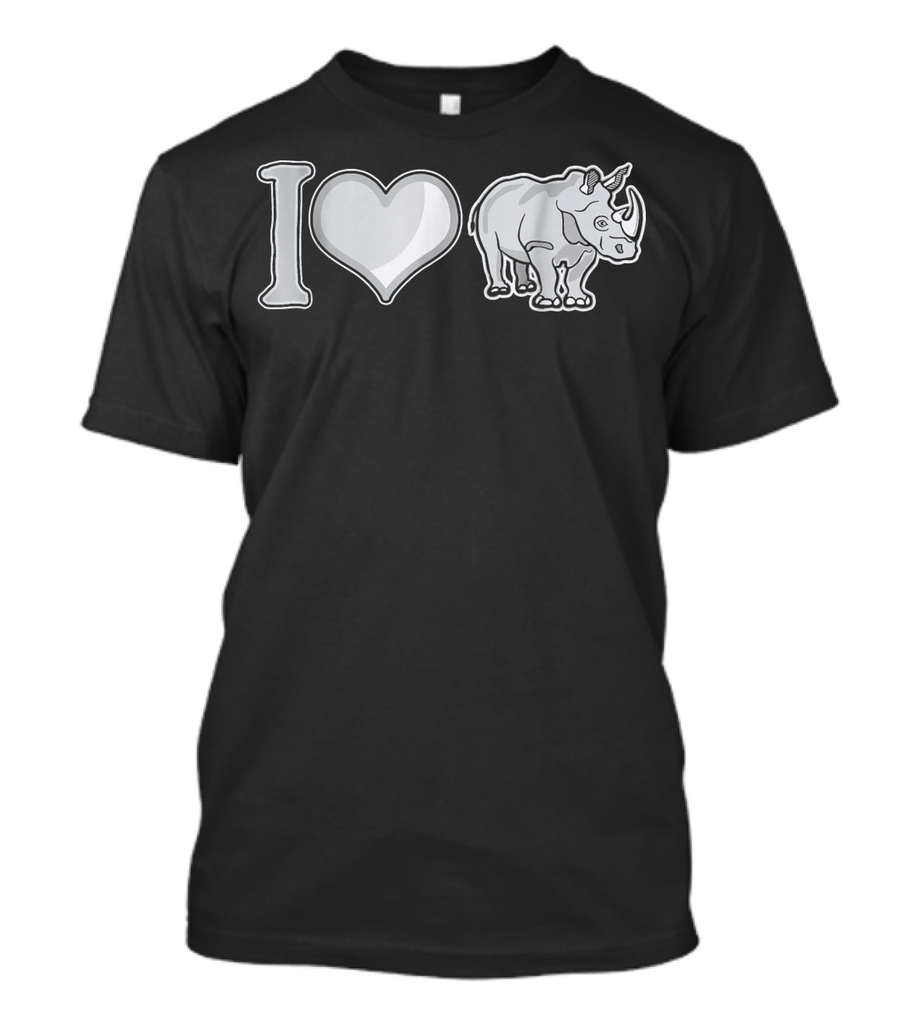 I Heart Love Rhinos T-Shirt