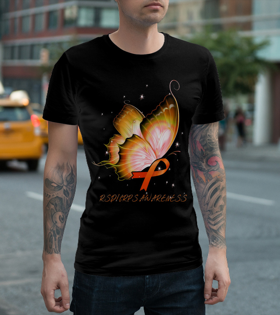 RSDCRPS Awareness Butterfly T-Shirt