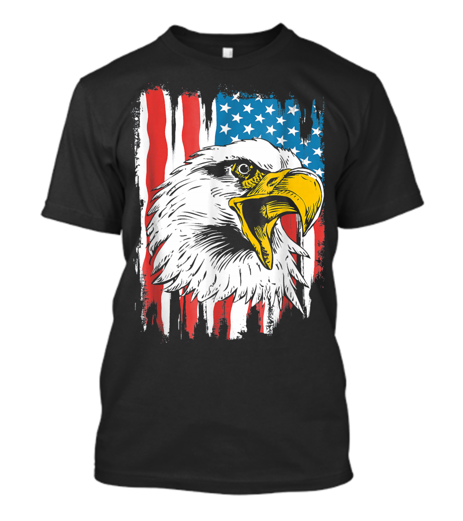 Patriotic Eagle American Flag T-Shirt