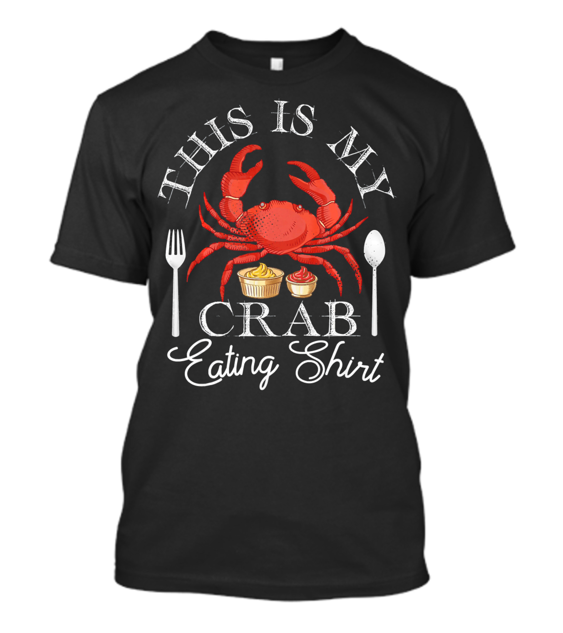 This Is My Crab Eating Shirt Funny Crabbin' T-Shirt