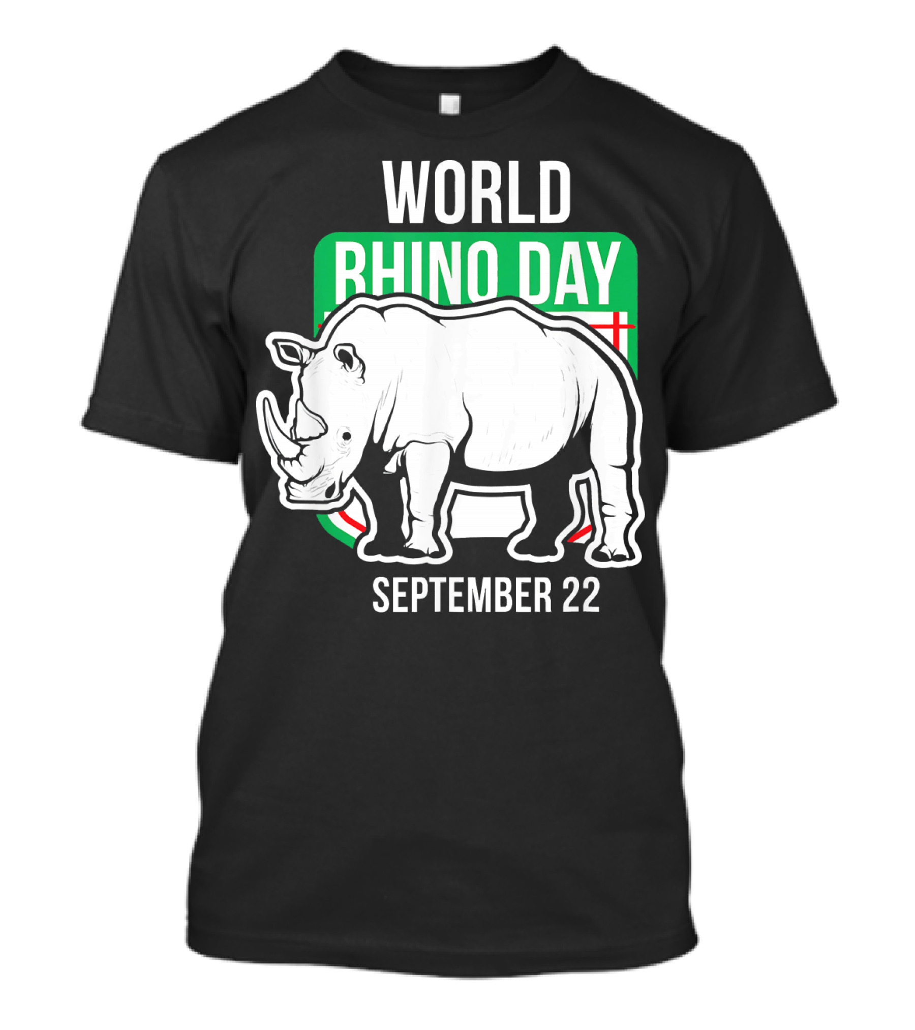 World Rhino Day September 22 Rhino T-Shirt