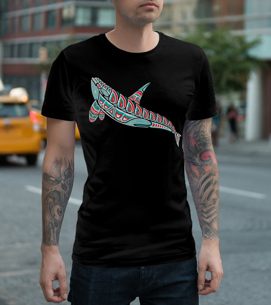 Orca Killer Whale Pacific Northwest Native T-Shirt