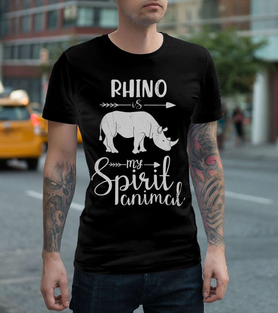 RHINO IS MY SPIRIT ANIMAL T-Shirt