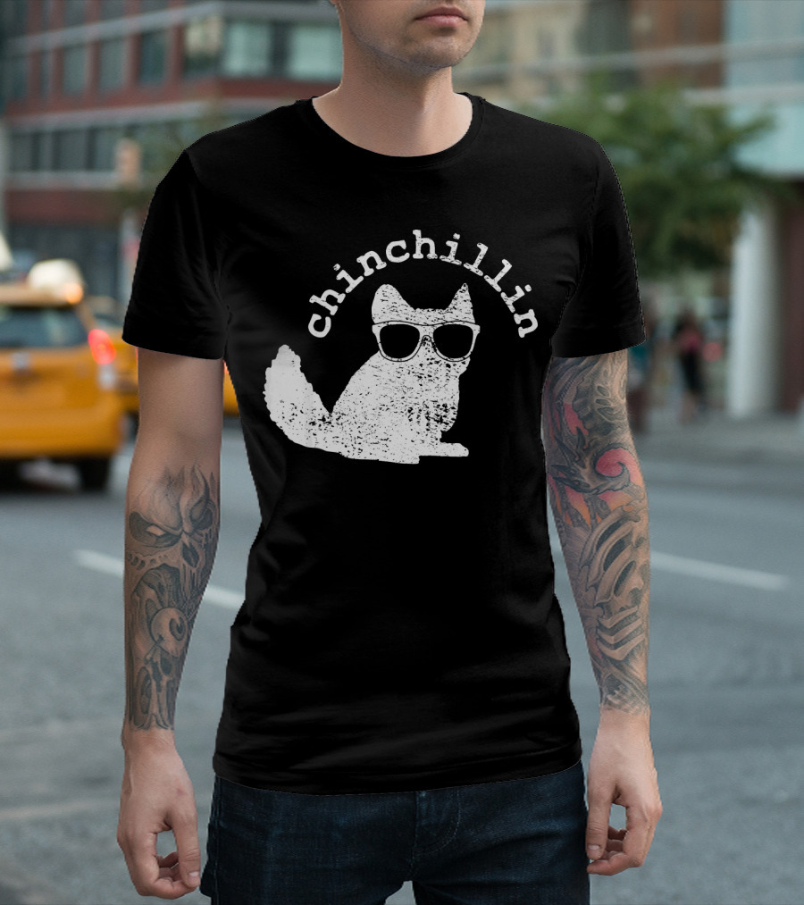 Chinchillin Vintage Chinchilla Funny T-Shirt