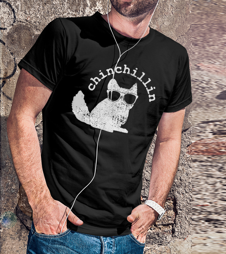 Chinchillin Vintage Chinchilla Funny T-Shirt