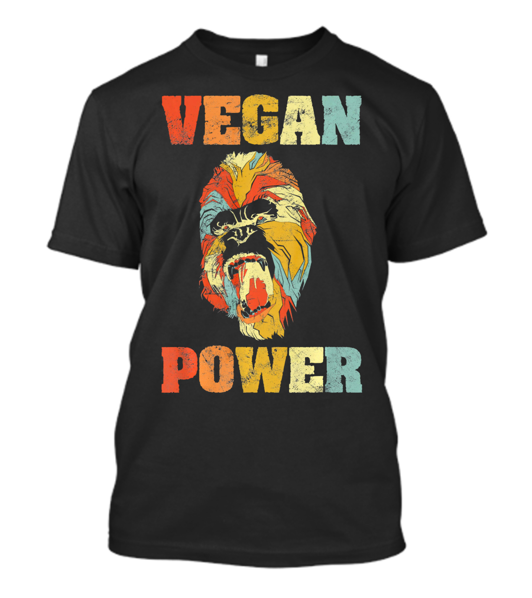 VEGAN POWER Gorilla Herbivore T-Shirt