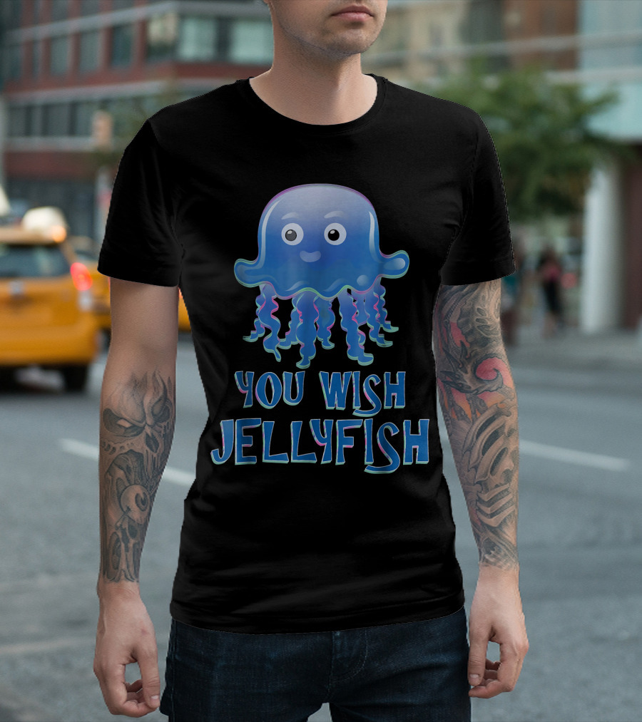 You Wish Jellyfish Cute Kids Fun T-Shirt