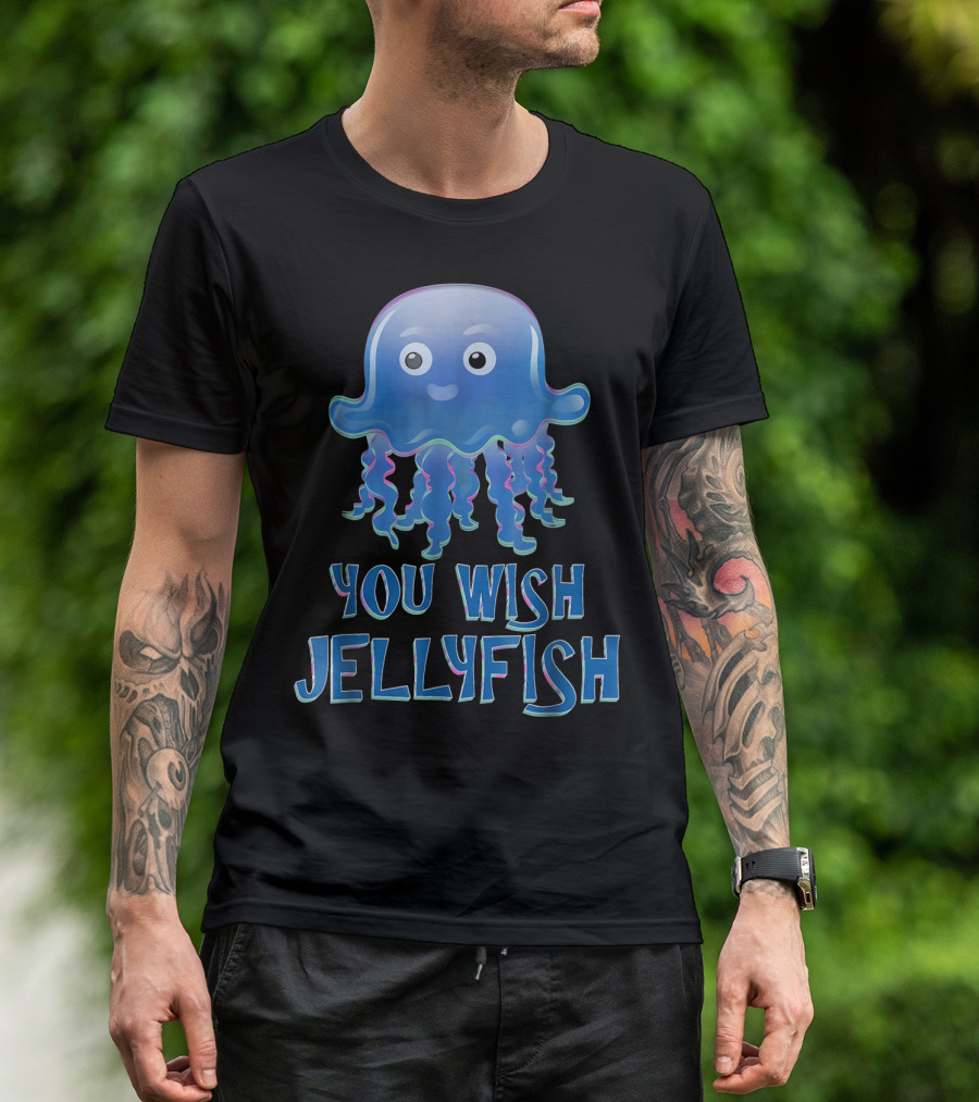 You Wish Jellyfish Cute Kids Fun T-Shirt