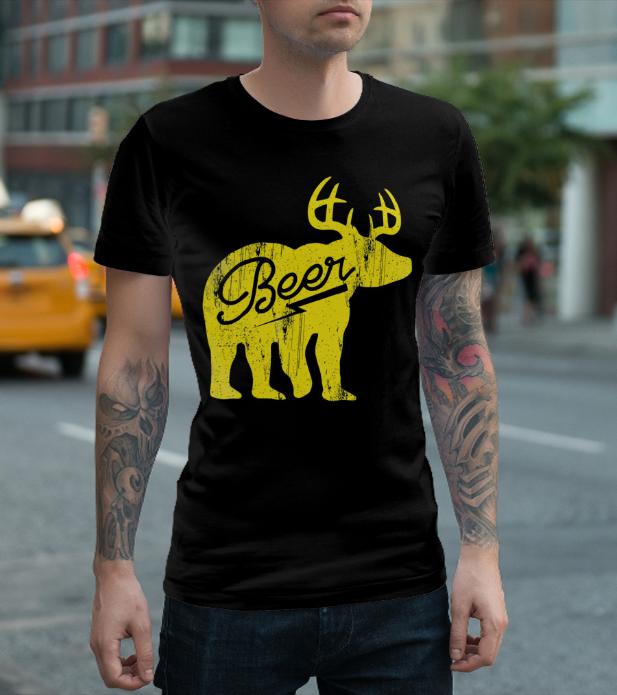 Bear Plus Deer Equals Beer T-Shirt