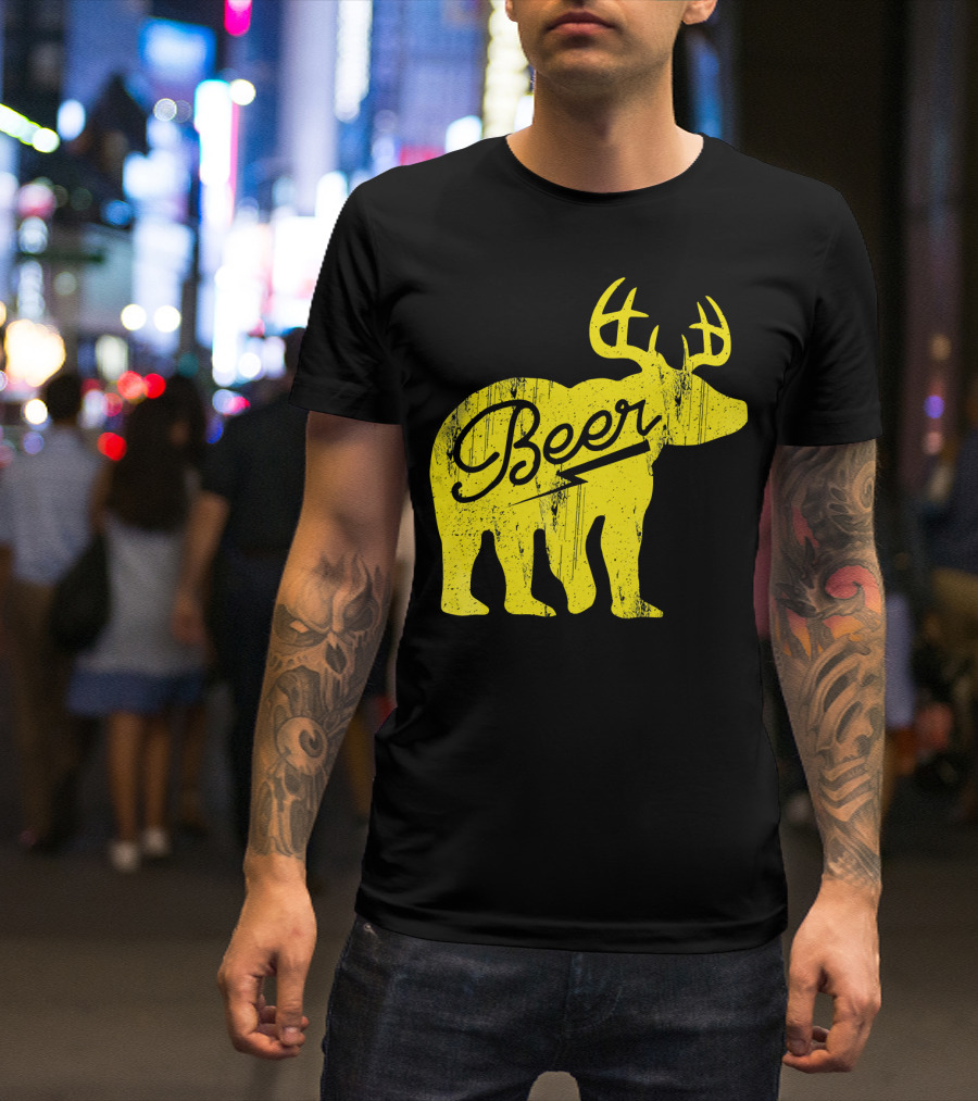Bear Plus Deer Equals Beer T-Shirt