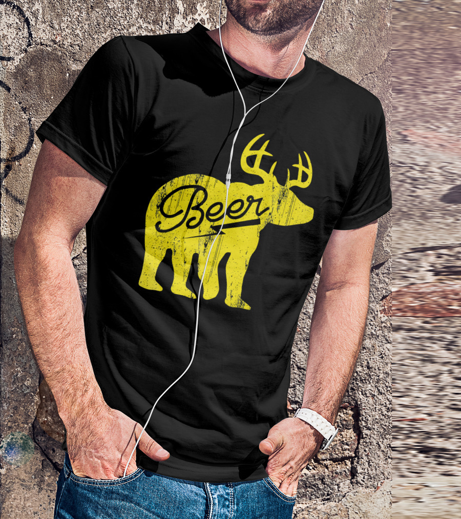 Bear Plus Deer Equals Beer T-Shirt