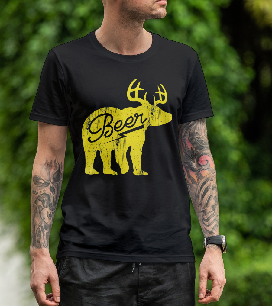 Bear Plus Deer Equals Beer T-Shirt