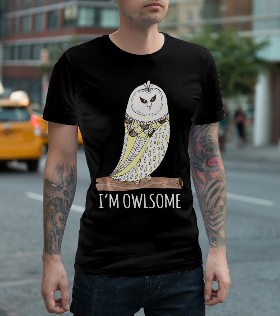 I'm Owlsome Cute Owl T-Shirt