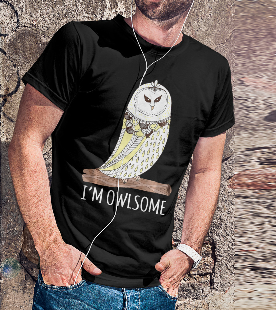 I'm Owlsome Cute Owl T-Shirt