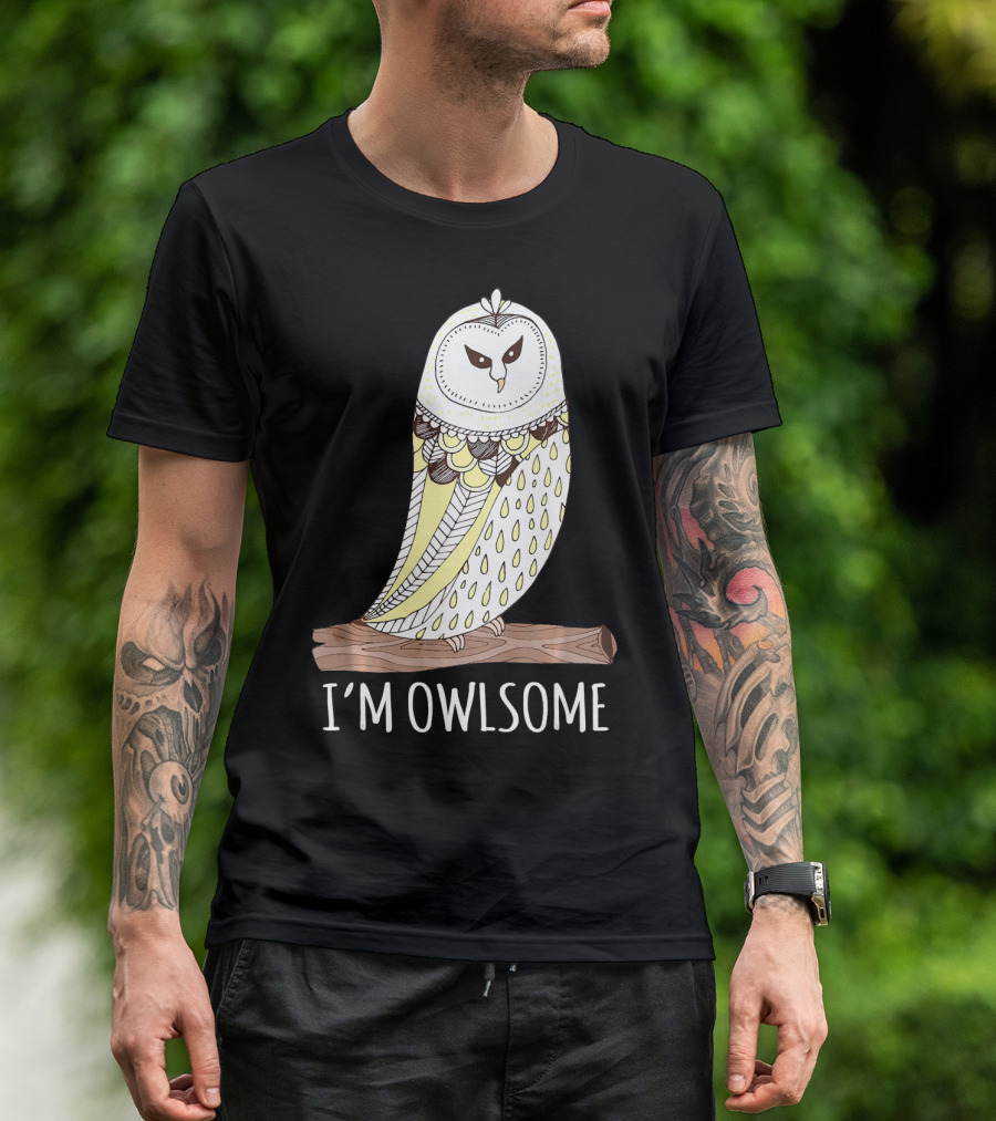 I'm Owlsome Cute Owl T-Shirt