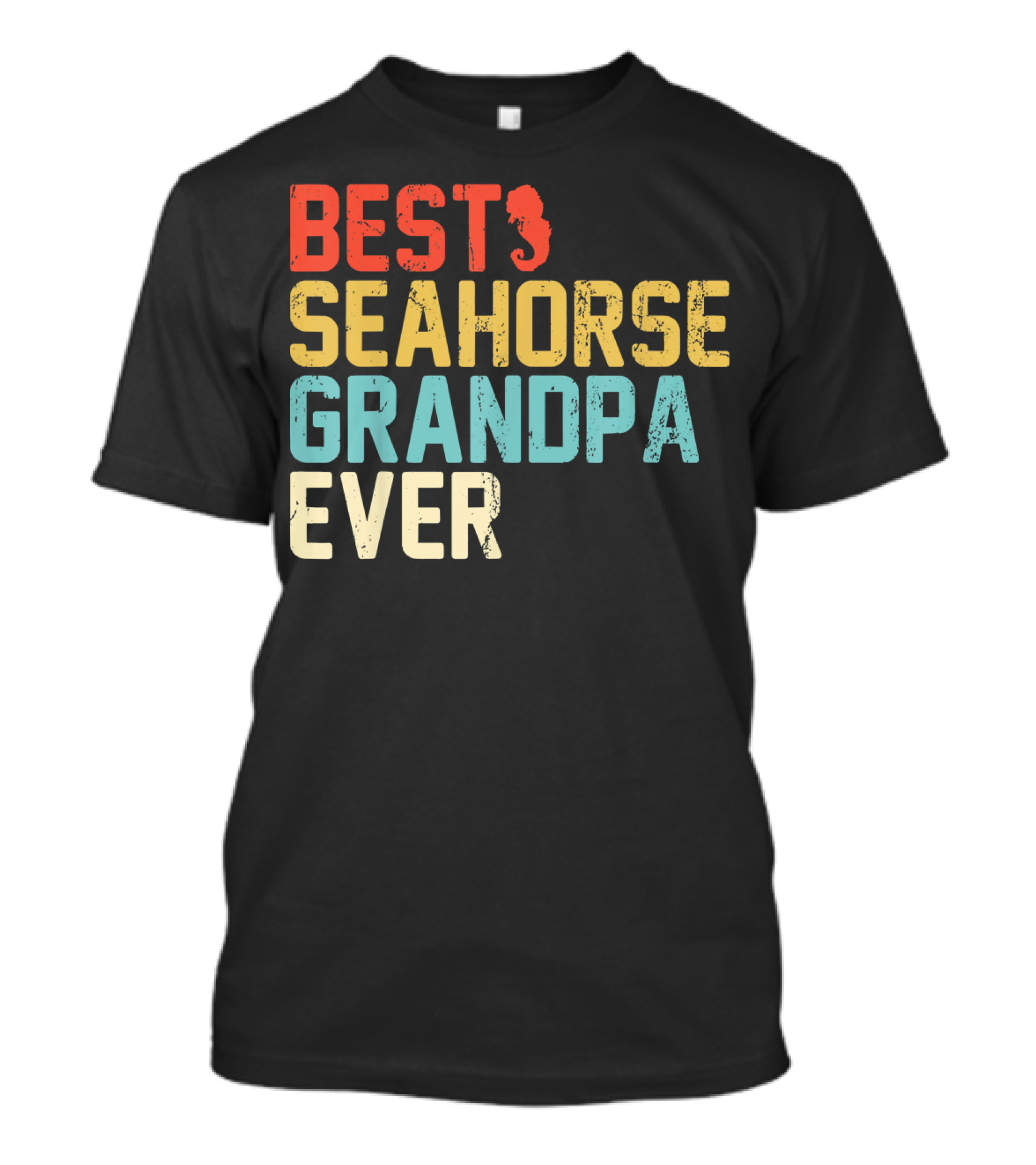 BEST SEAHORSE GRANDPA EVER T-Shirt