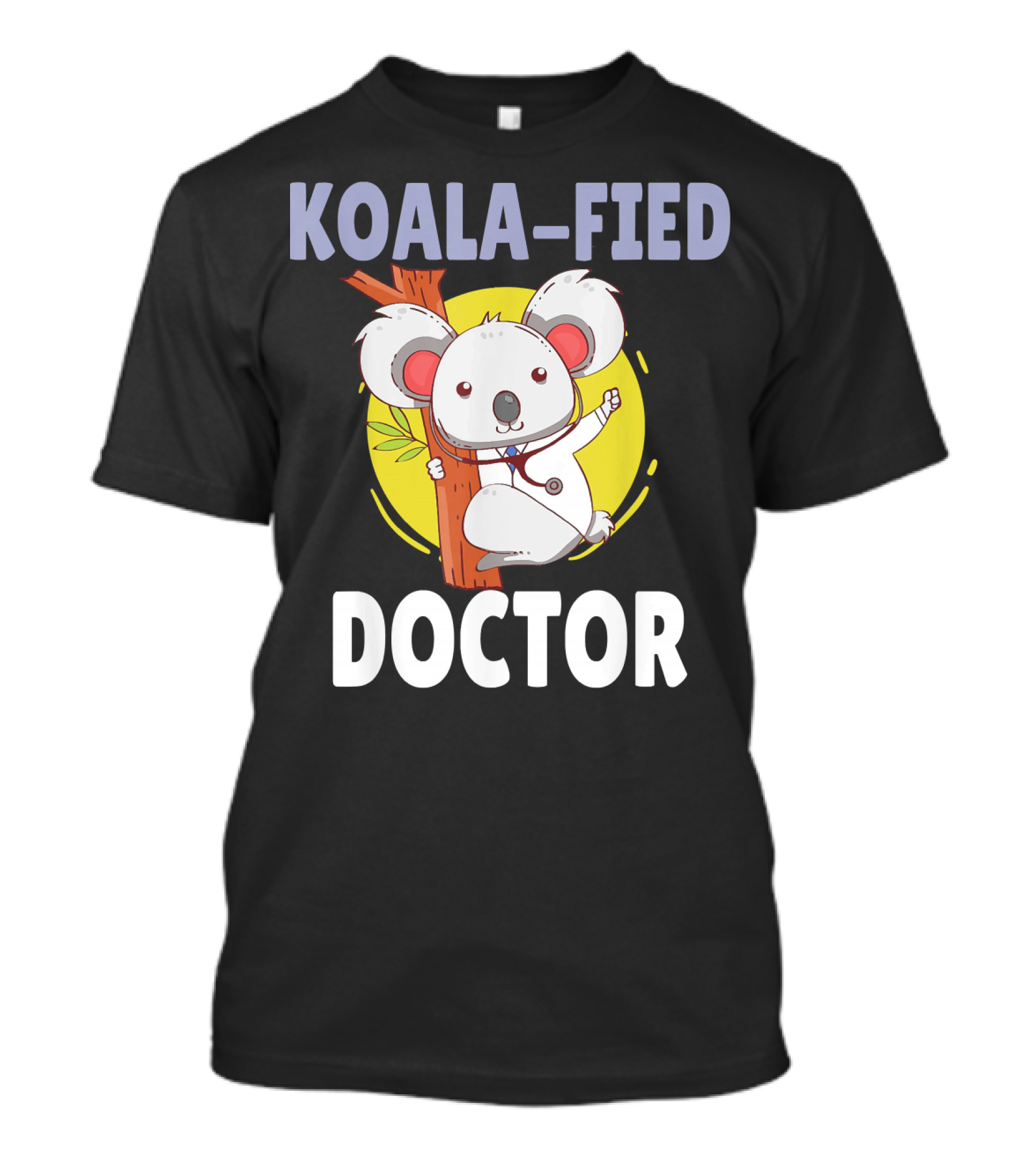 KOALA-FIED Cute Koala Doctor Med Stud T-Shirt