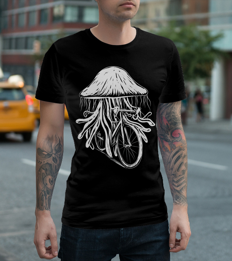Bike Bicycle Jellyfishes Cycli Dress T-Shirt