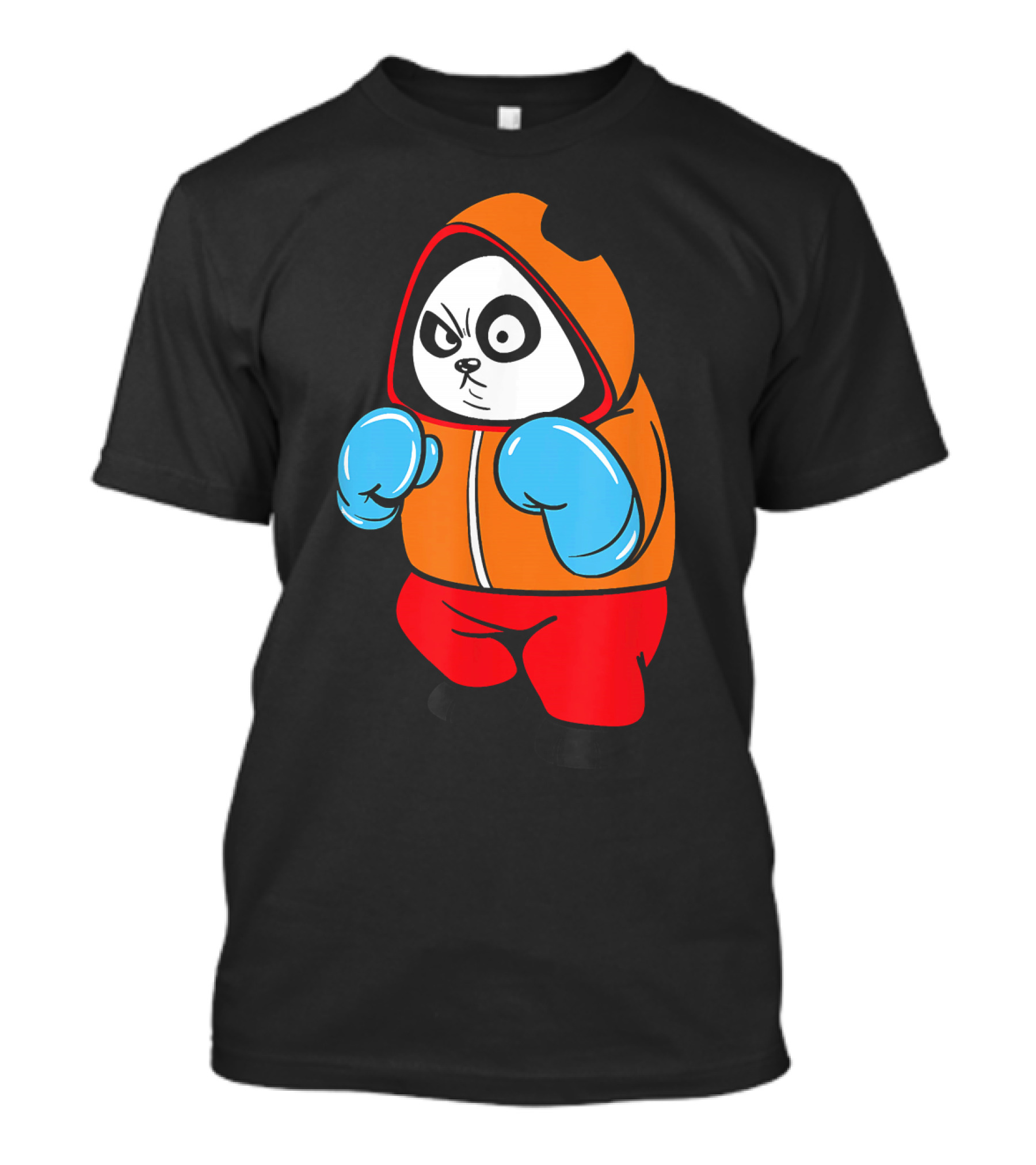 Boxing Panda Bear Hoodie Fighter T-Shirt