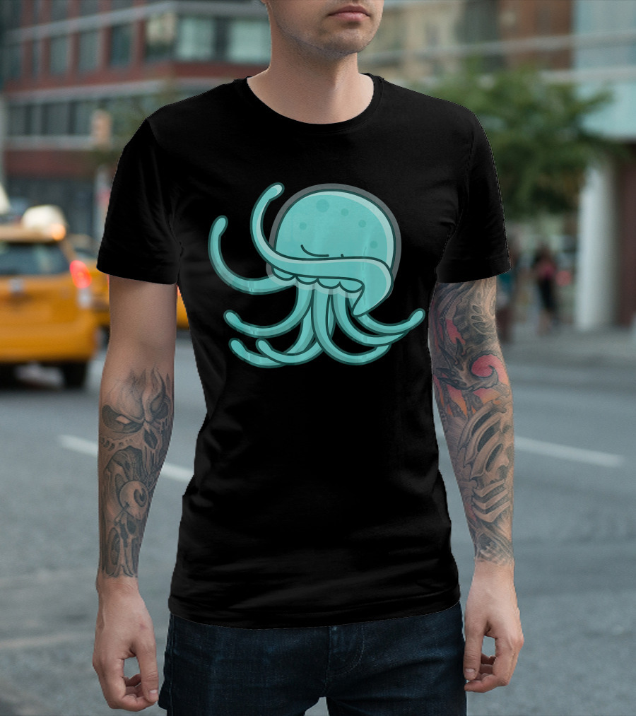 Cool Dabbing Jellyfish for Boys T-Shirt