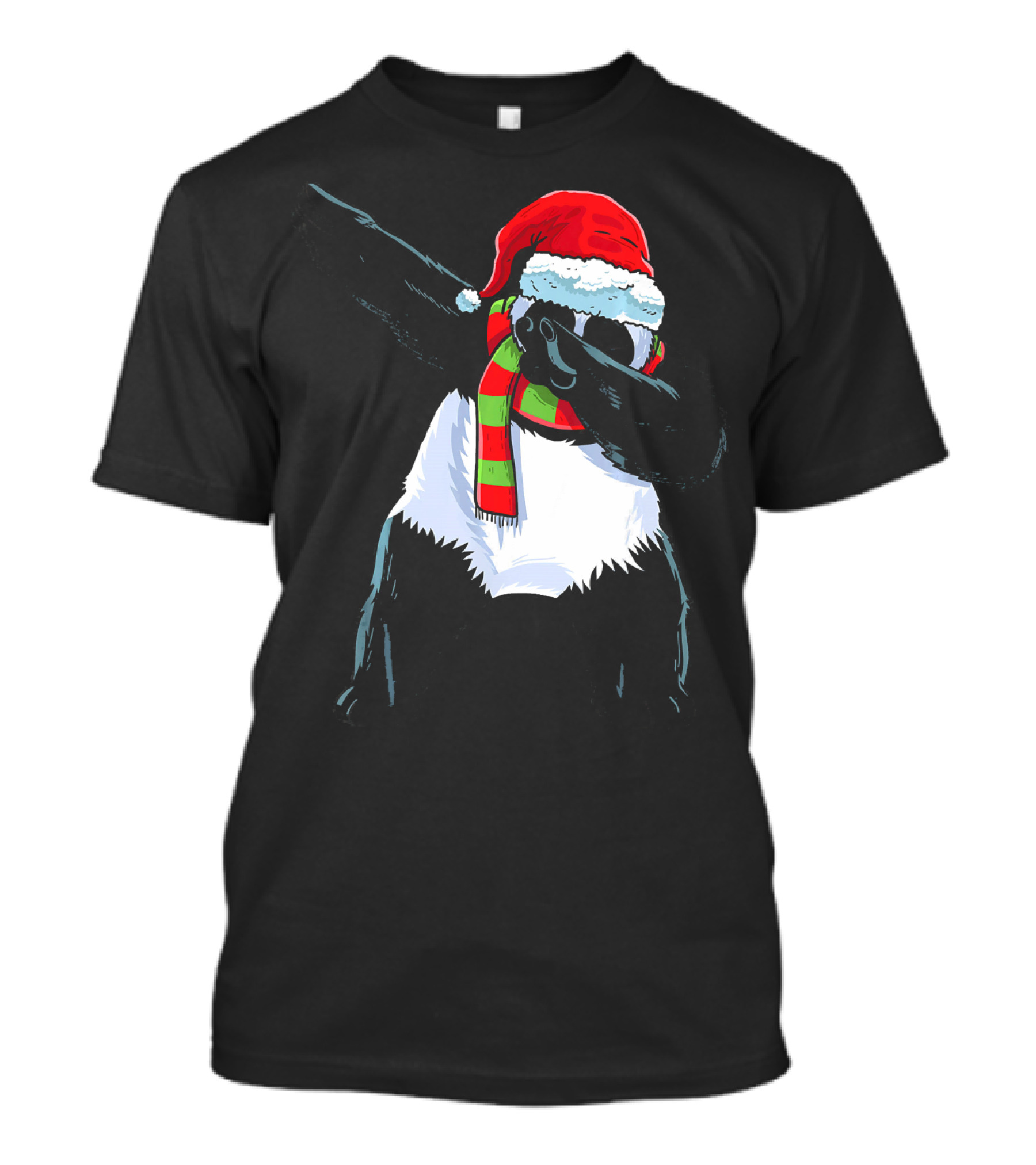 Funny Dabbing Christmas Santa Panda Dance T-Shirt