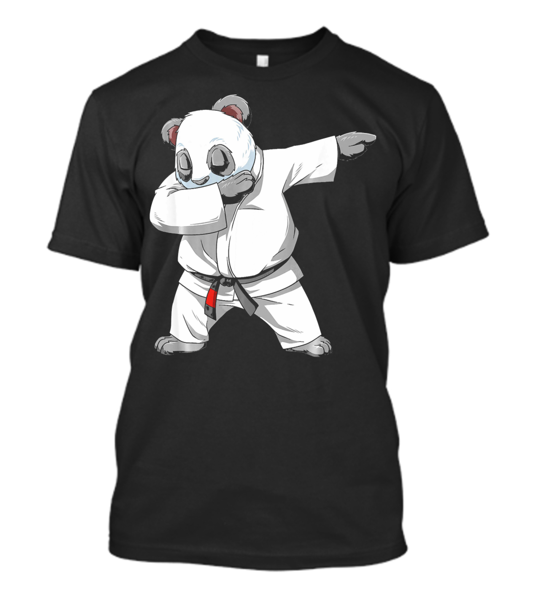 Dabbing Panda Brazilian Jiu Jitsu BJJ Martial Arts T-Shirt
