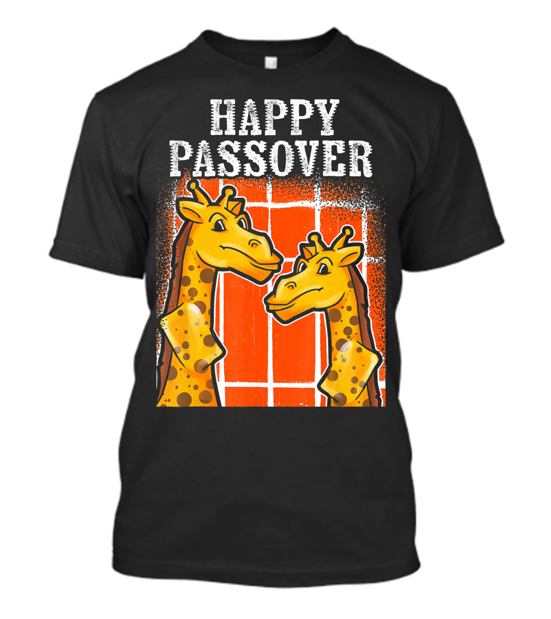 Happy Passover Funny Giraffe Duo T-Shirt