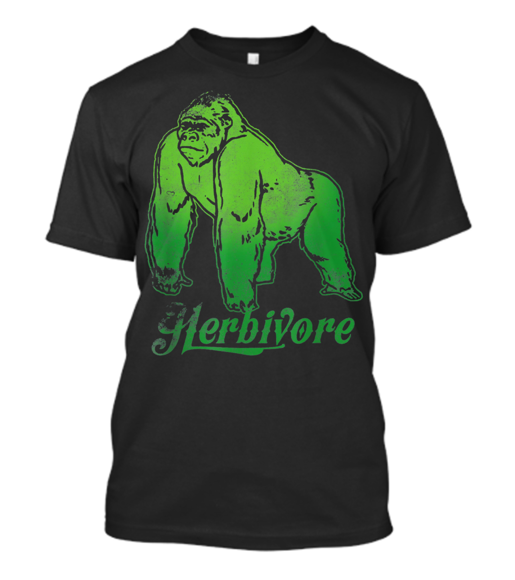 Herbivore Gorilla Wildlife Love T-Shirt