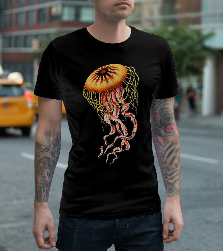 Jellyfish Marine Biologist Student Ocean Enthusiast T-Shirt