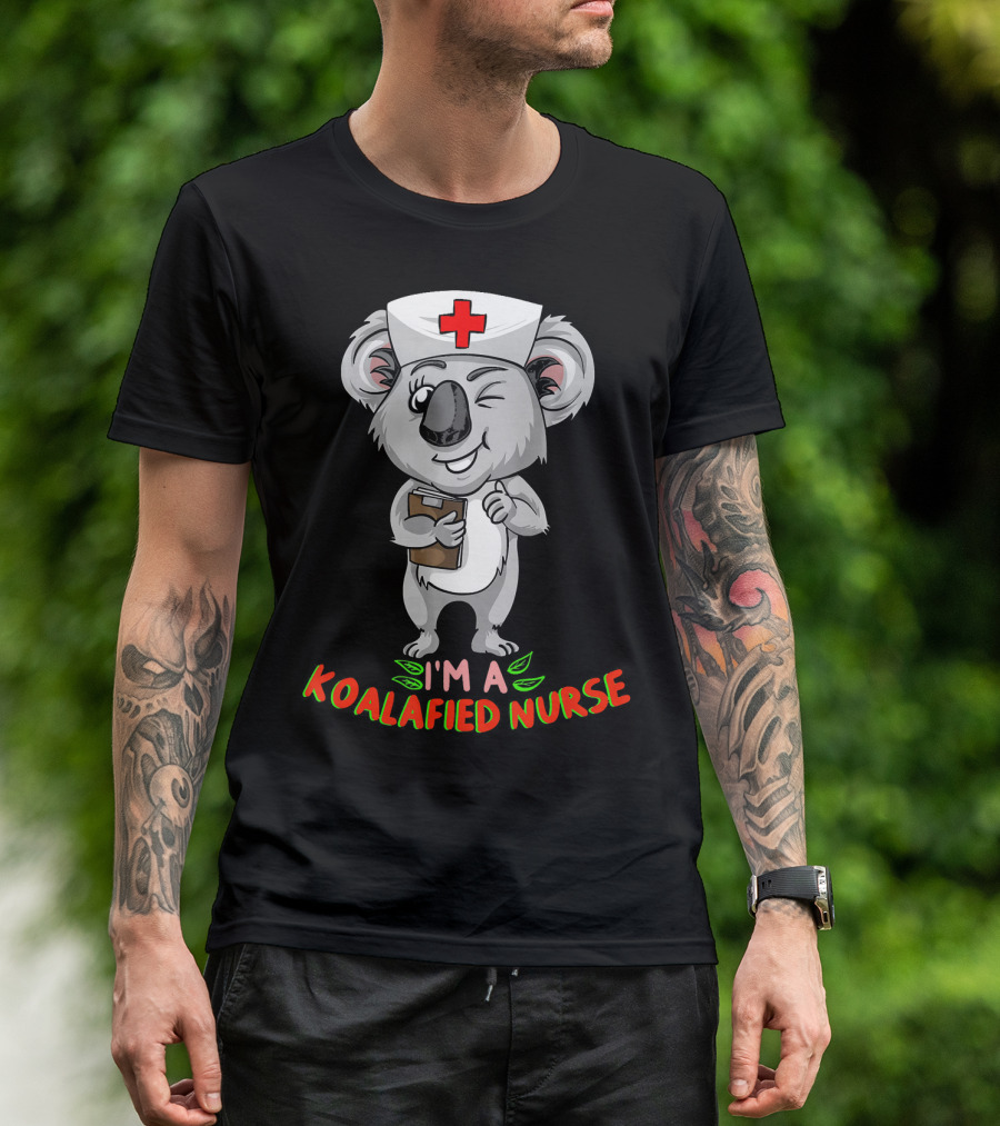 I'm A Koalafied Nurse Cool RN Koala T-Shirt