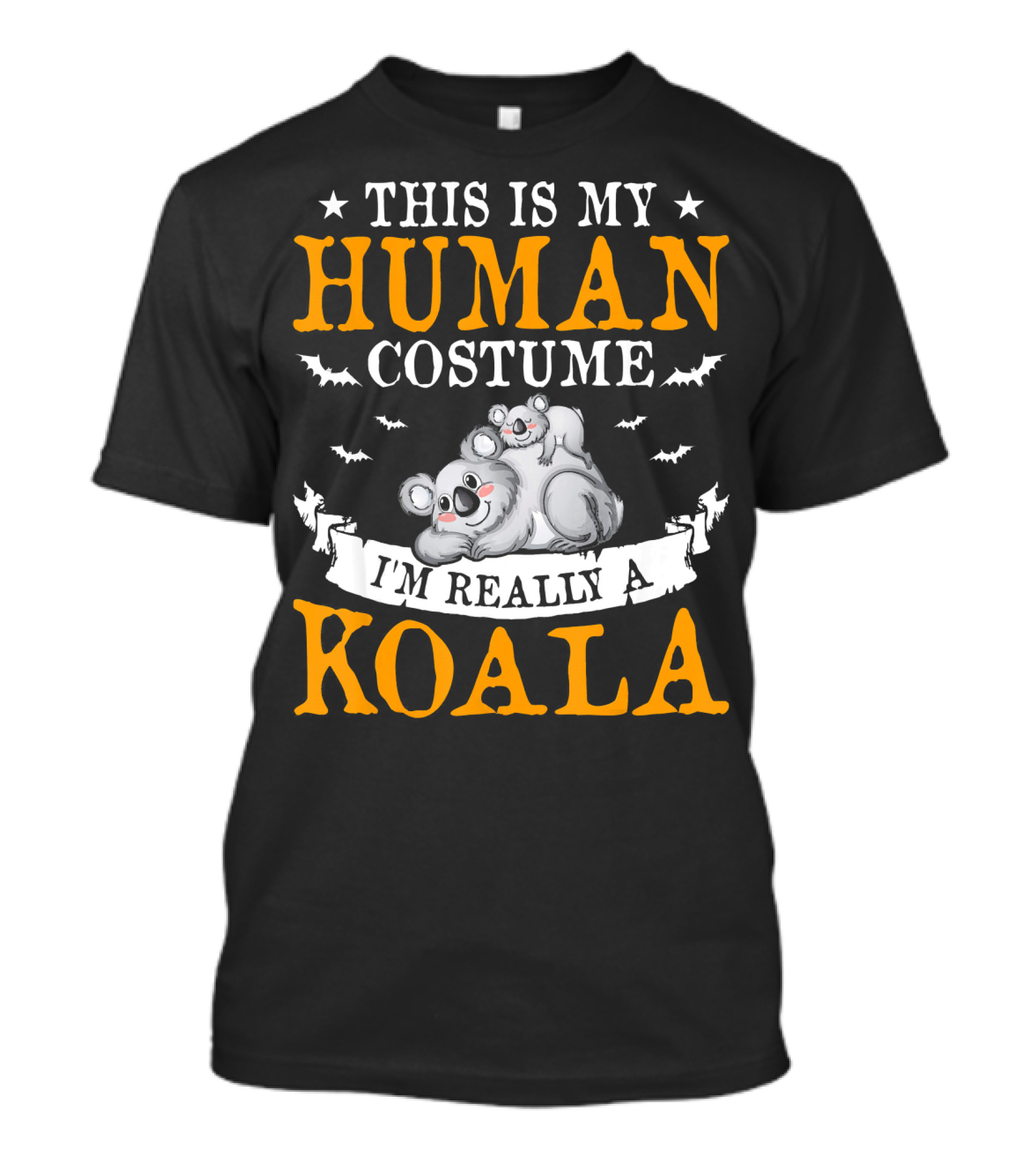 This Is My Human Costume I'm Really A Koala Halloween Party T-Shirt