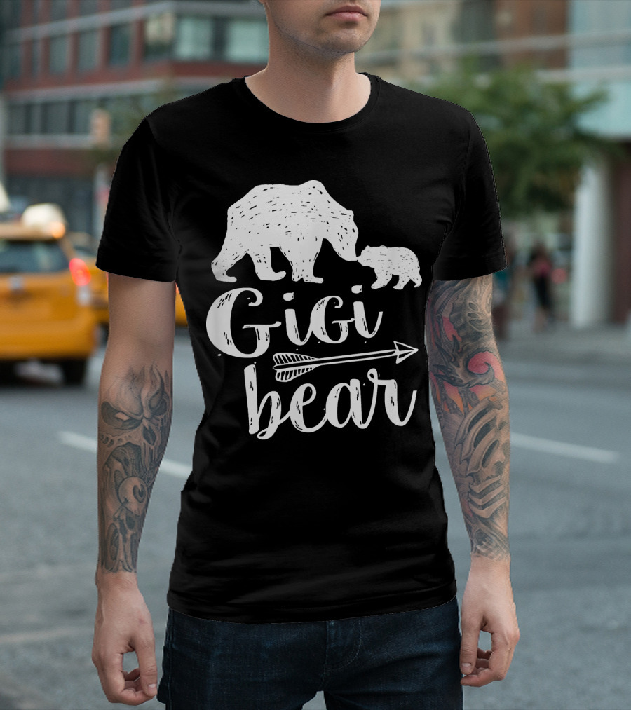Gigi Bear with Arrow and Bear T-Shirt