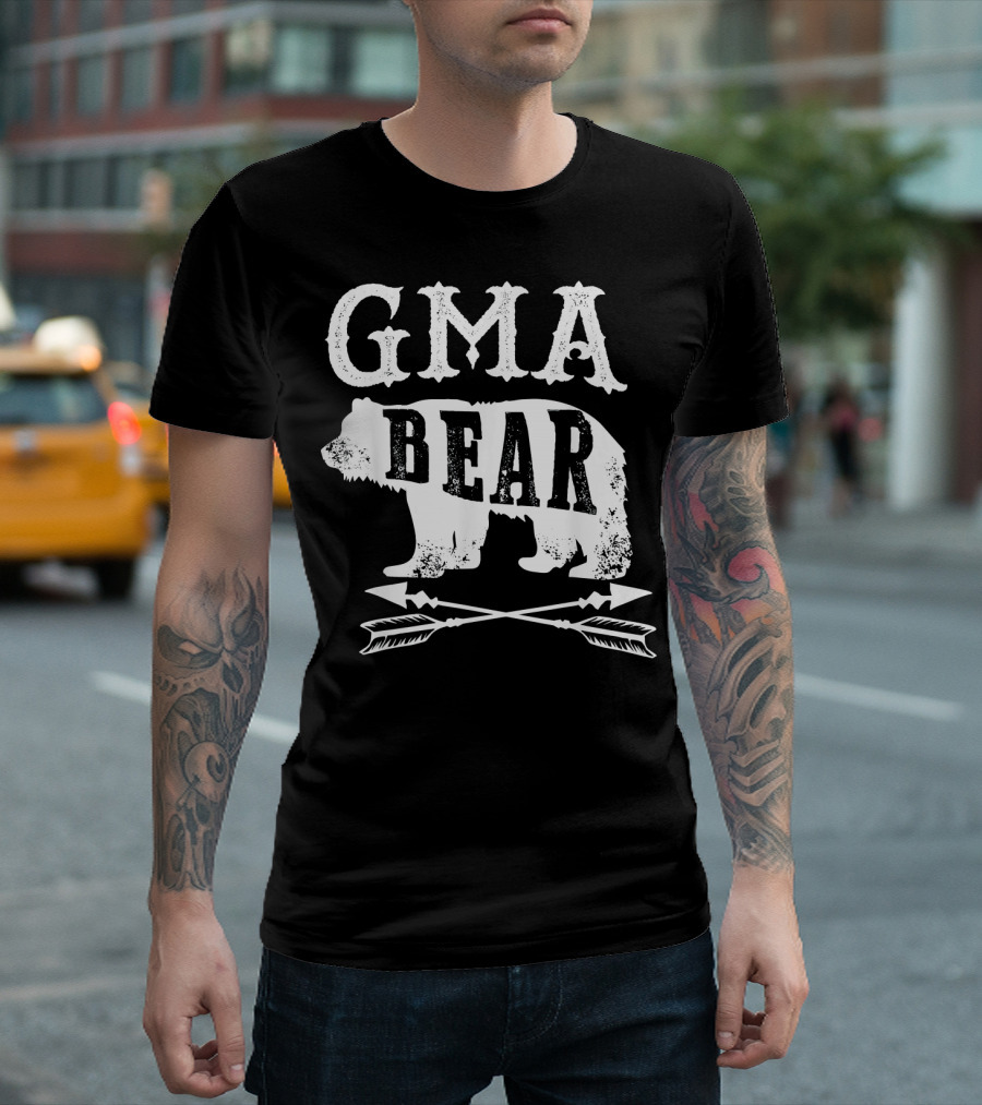 Gma Bear Grandmother Bear Arrows T-Shirt