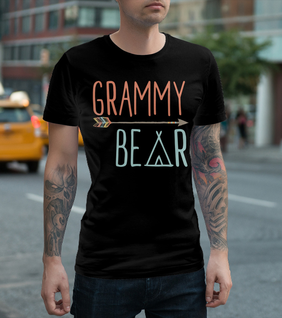 GRAMMY BEAR Arrow Teepee T-Shirt