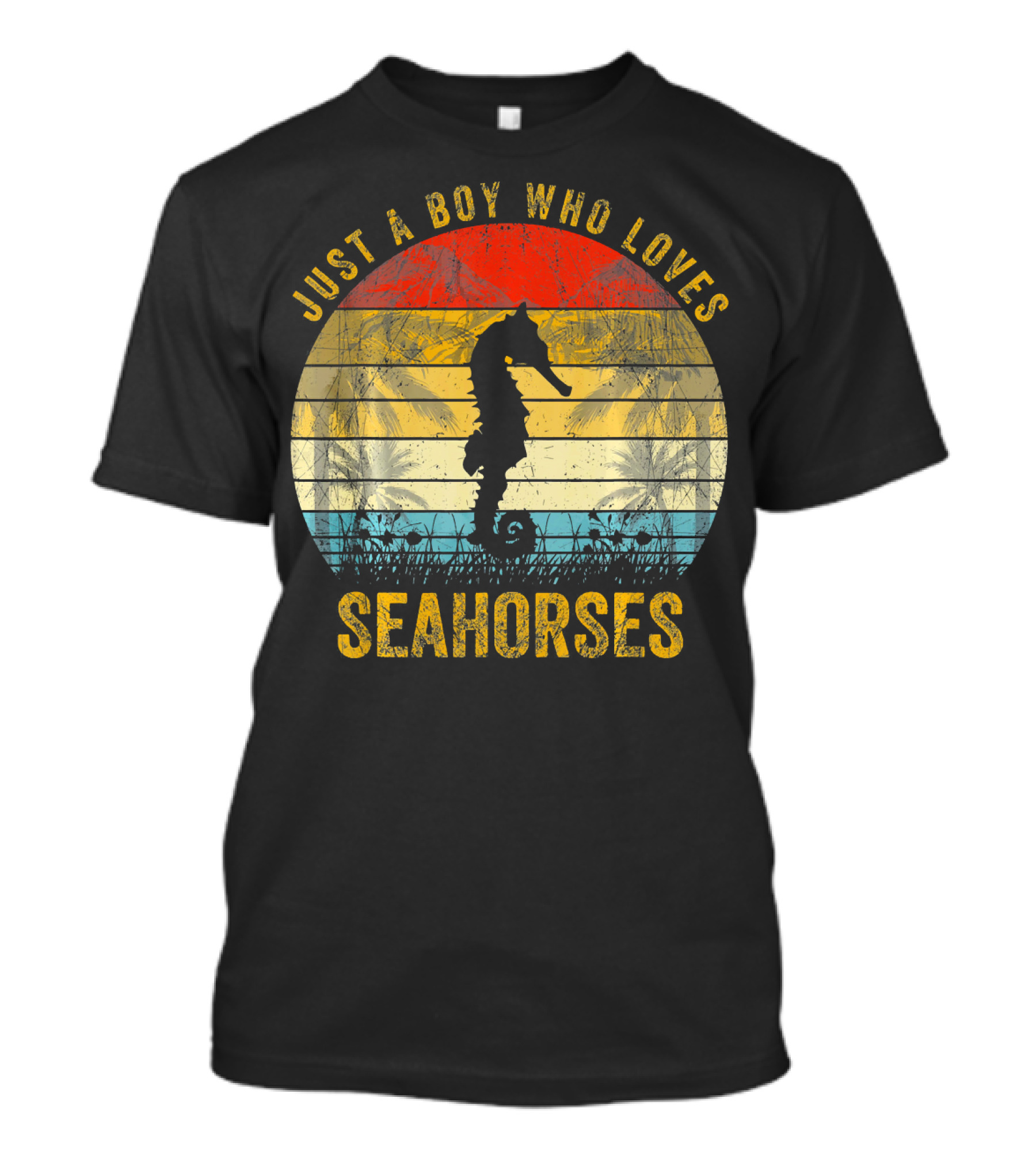 Just A Boy Who Loves Seahorses T-Shirt