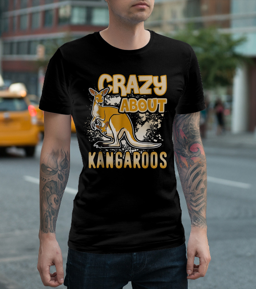 Crazy About Kangaroos T-Shirt