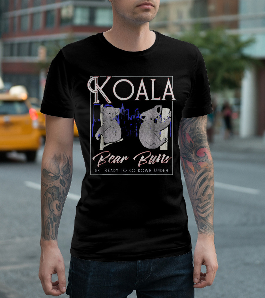 Koala Bear Buns Get Ready to Go Down Under T-Shirt