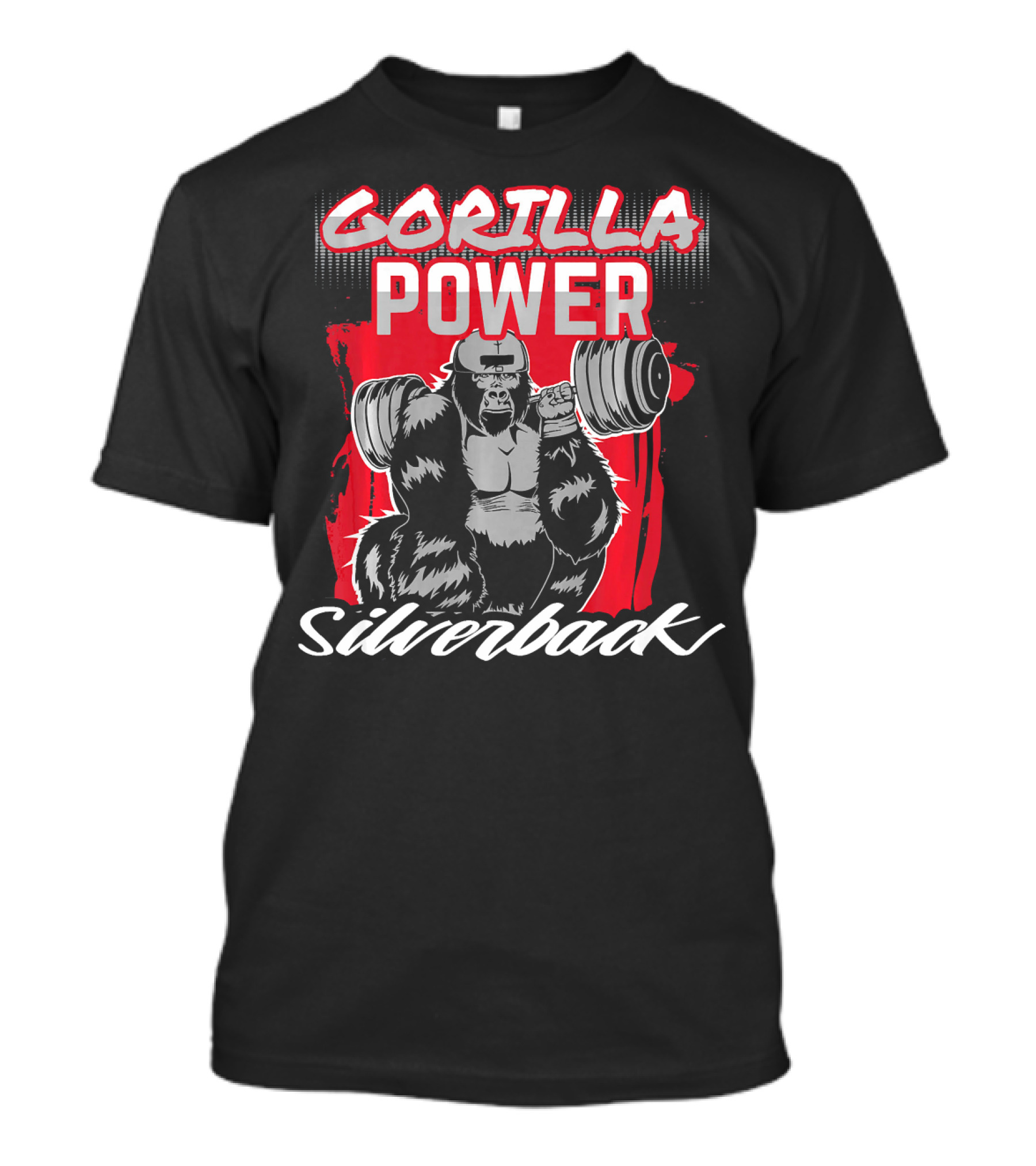 Gorilla Power Silverback Muscle T-Shirt