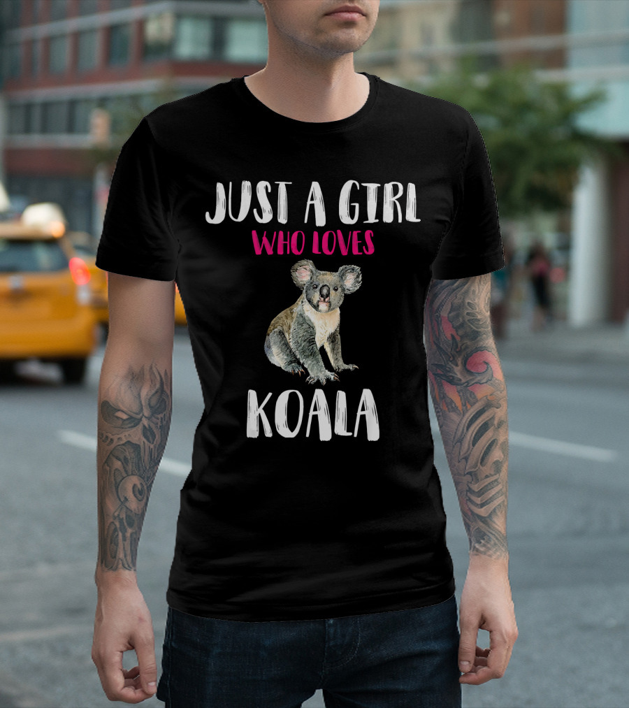 Just A Girl Who Loves Koala T-Shirt