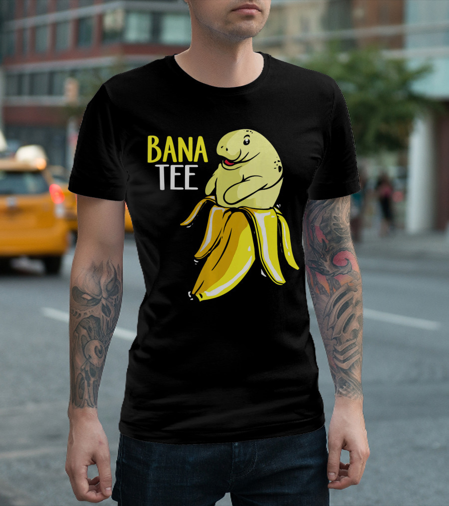 BanaTee Manatee Banana Mashup T-Shirt