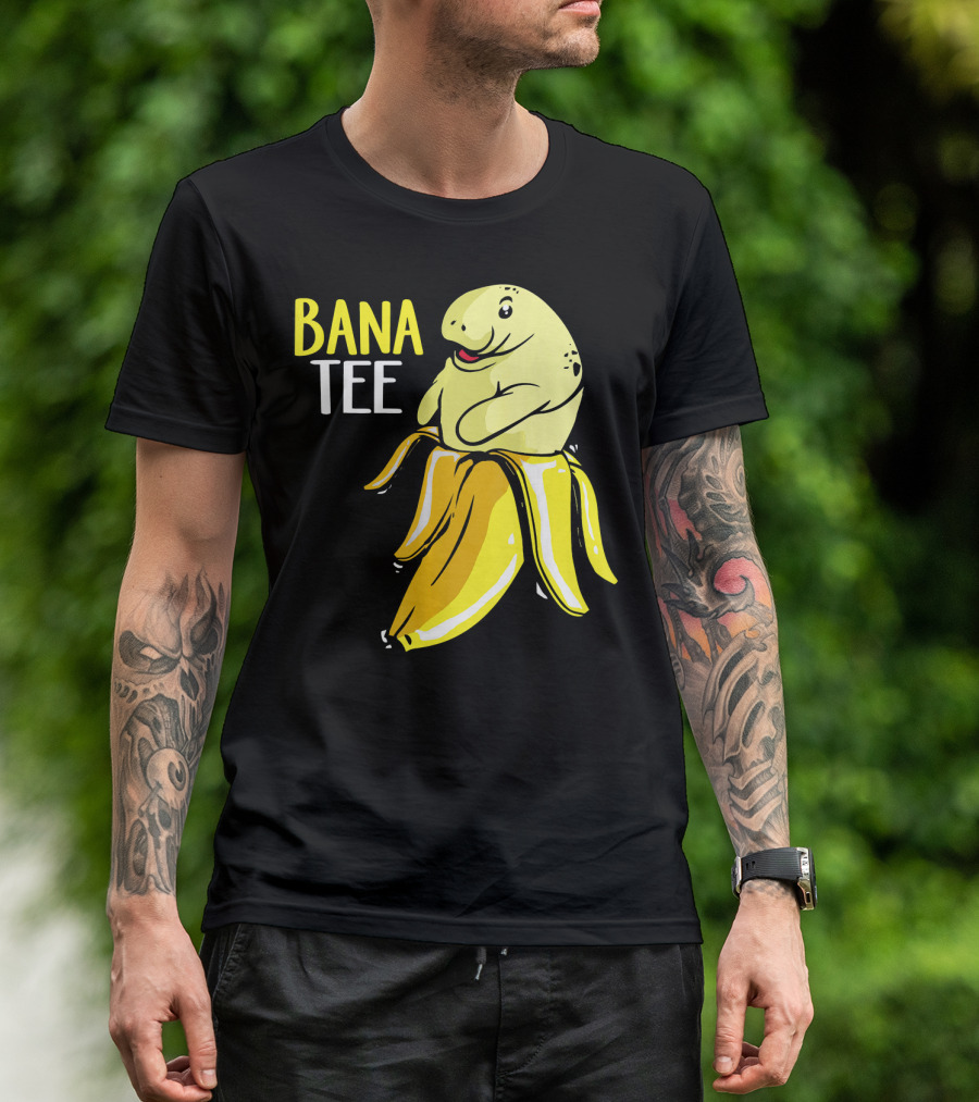 BanaTee Manatee Banana Mashup T-Shirt