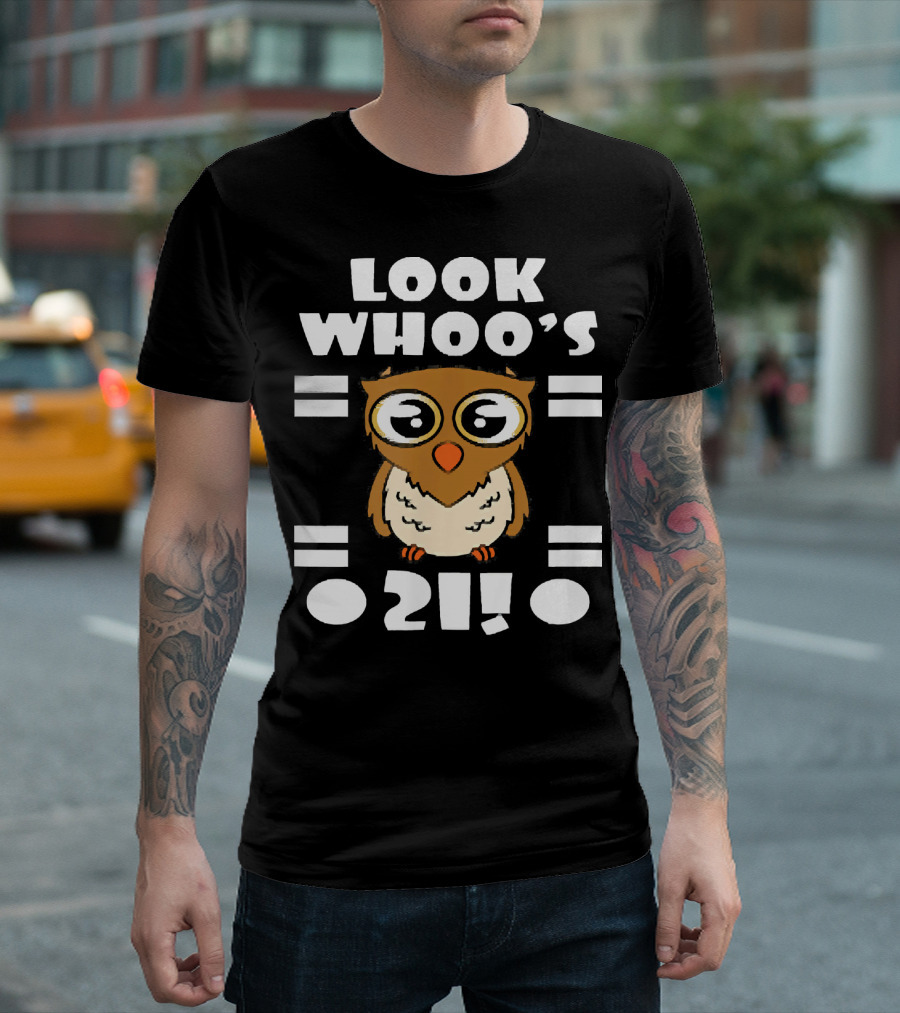 Look Whoo's 21 Owl T-Shirt