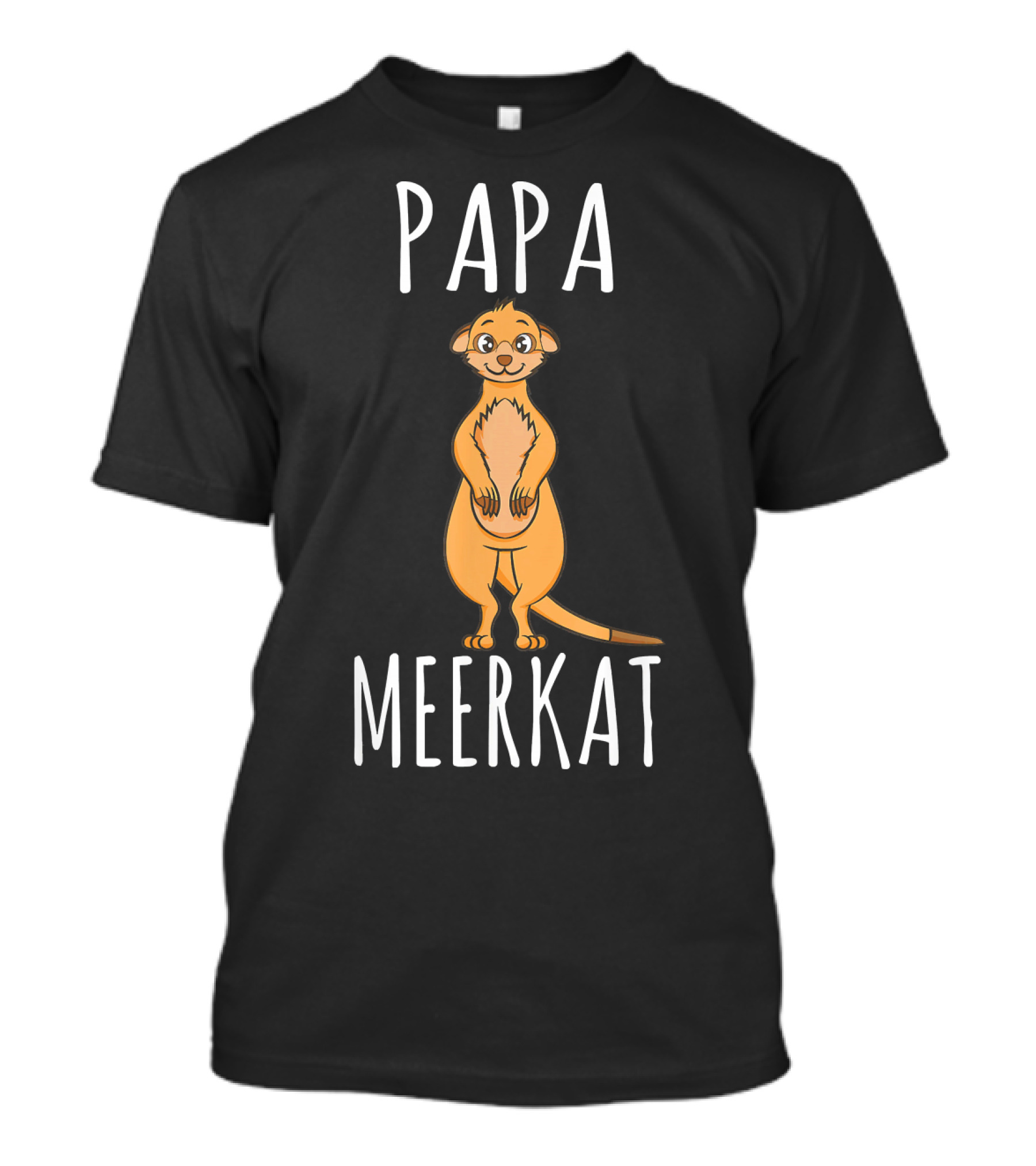 Mens Papa Meerkat Meerkat T-Shirt