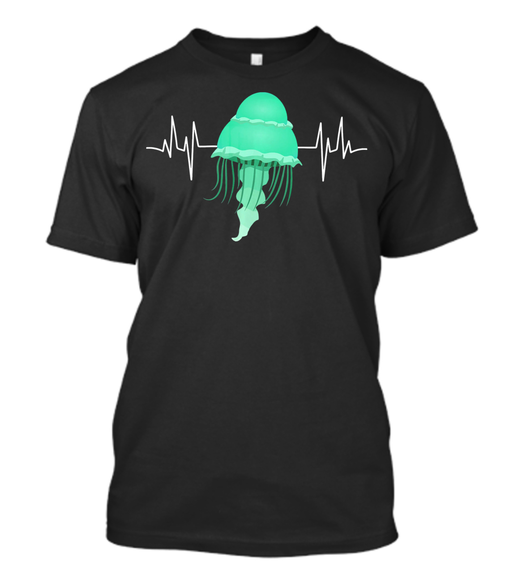 Kids Beach Heartbeat Jellyfish Dre T-Shirt