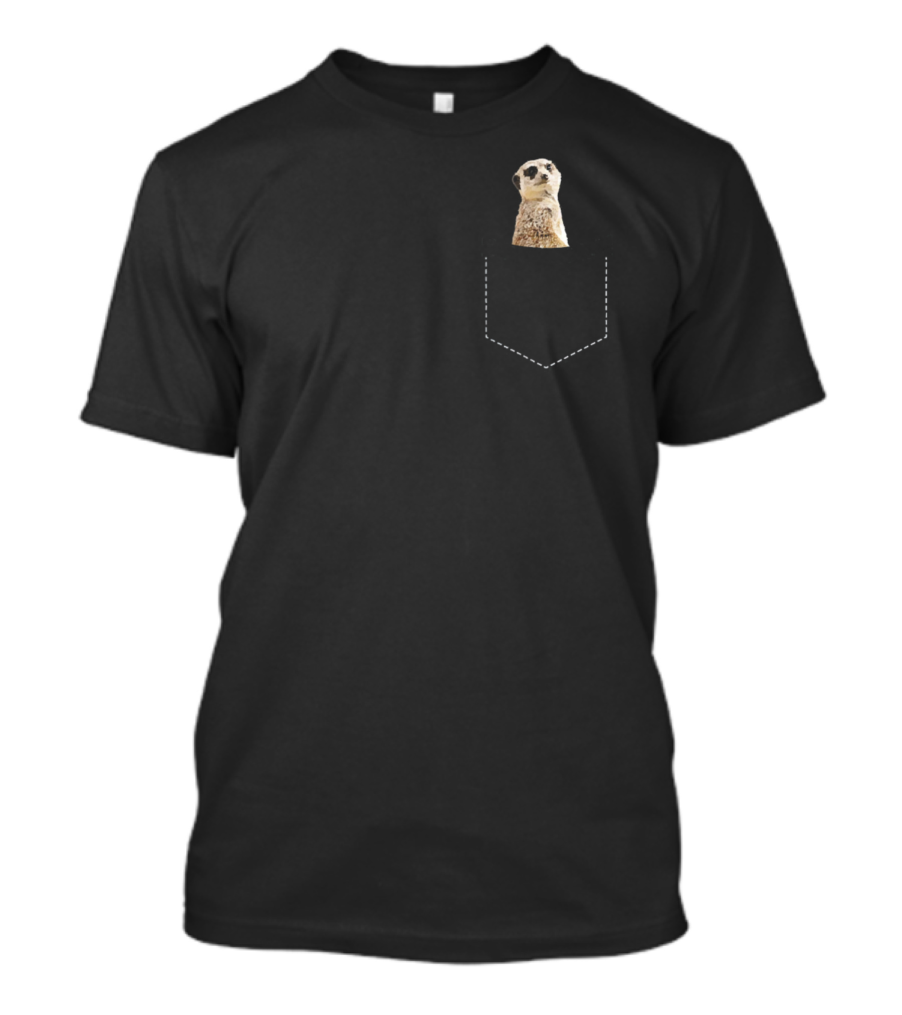 Meerkat Pocket Cute Animal In Your Pocket T-Shirt