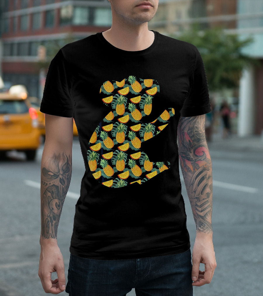 Pineapple Citrus Hawaiian Koala T-Shirt