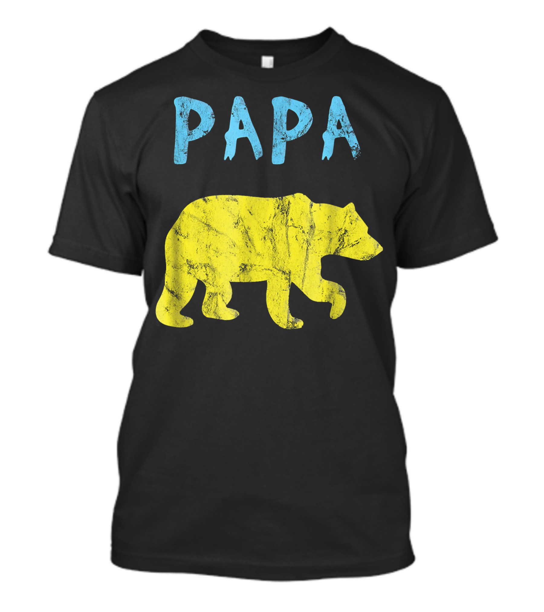 Papa Bear Funny Cute Matching Fath T-Shirt