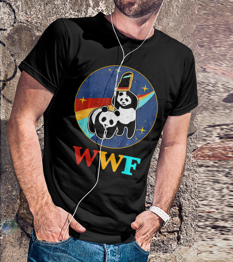 WWF Panda Bears Spacebelt T-Shirt